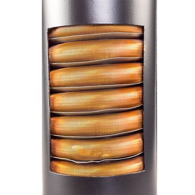 Wasserverdampfer-Wärmetauscher selbst patentiert RAH02-CMF mit rundem Aluminiumbehälter