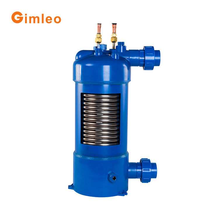 9.52mm Kühlmittel Eingang 2.6kw Mini-Titanium-Wärmetauscher MHTA-0.75 für den Energiebergbau
