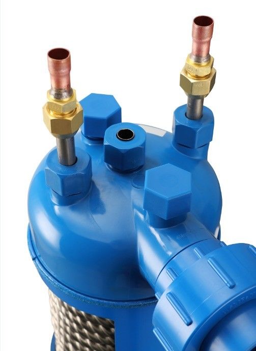 Titaniumrohr PVC-Schalen-Poolwärmetauscher für Schwimmbadwärmepumpe MHTA-15