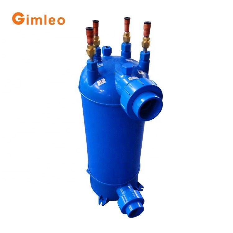 Titaniumrohr PVC-Schalen-Poolwärmetauscher für Schwimmbadwärmepumpe MHTA-15