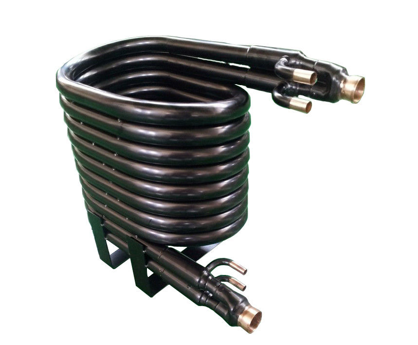 Rohr-in-Rohr-Wärmetauscher für HVACR-Systeme 20HP 88KW Kondensator Verdampfer Strukturoptimierungstechnologie Patentiertes Design