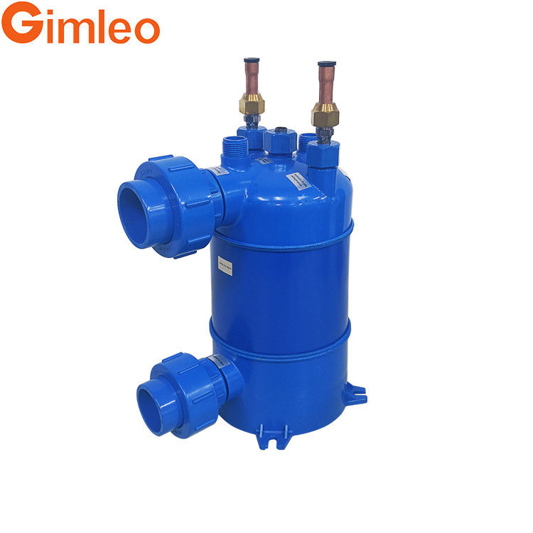 MHTA1.5 Poolwärmetauscher 5KW 17000BTU Titanschleimröhre Schnurröhre Wärmetauscher für Meeresfrüchte