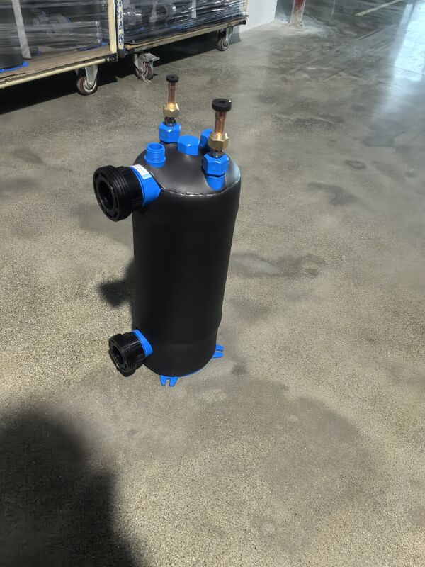 2 Zoll Wasseranschluss Titan Kühlwärmetauscher ETA-5 Sicherstellung der Ausgangstemperatur 7C für die industrielle Kühlung