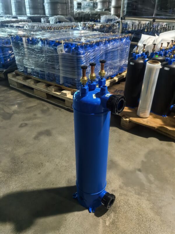 Rohr in PVC-Schal Wohnpool Wärmetauscher MHTA-2 Horizontale oder vertikale Installation sorgt für einfache Einrichtung und Wartung