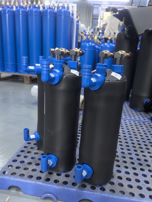 ISO 9001 konformer ozeanischer Wasserwärmetauscher MHTA-1, konstruiert als Kondensator oder Verdampfer zur Kühlung in Industrie und Marine