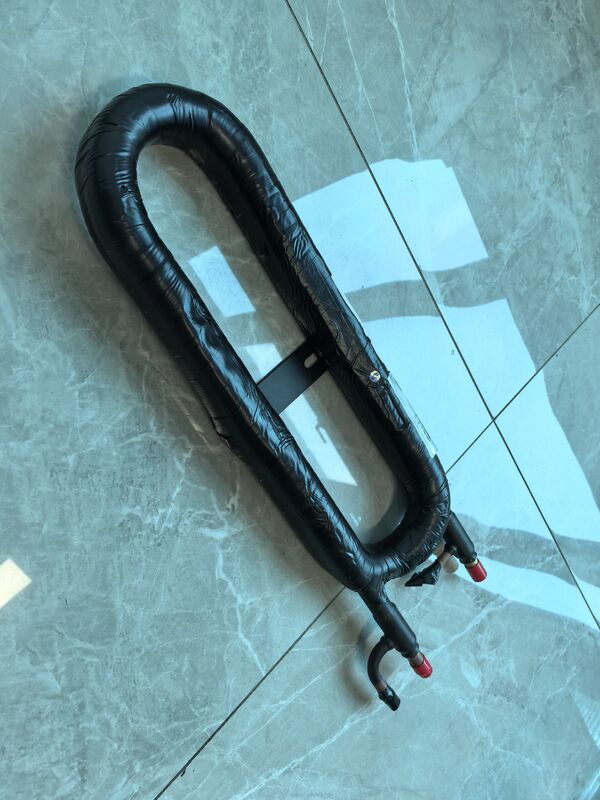 Höhe Mm 520 Koaxaler Wärmetauscher, der den Kühlmitteldruck 3,5 MPa und die Kühlstoffe R22 R134a R407c R410a unterstützt