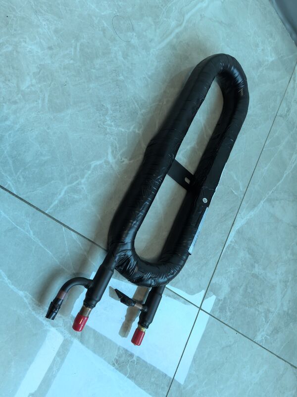 Edelstahl HVAC Koaxiale Wärmetauscher bietet 3 4 Inch Wasserverbindung kompatibel mit verschiedenen HVAC-Anlagen