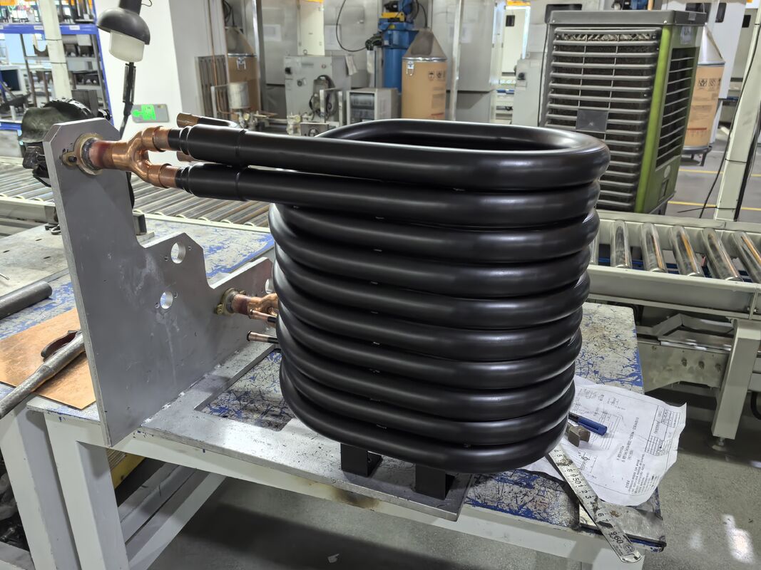 R22 Kältemittel-Typ Koaxialer Wärmetauscher Rohrlänge 1 bis 10 M Druckbereich 0,1 bis 10 MPa