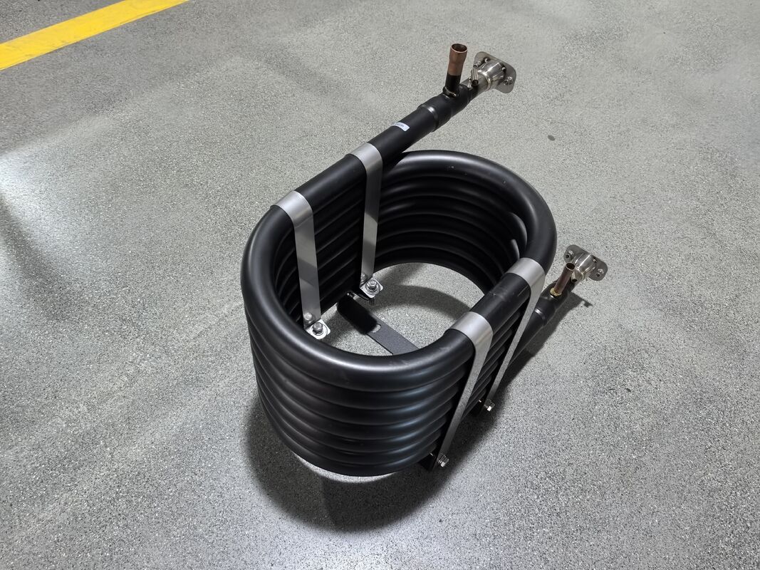 Anpassbarer koaxialer Wärmetauscher Edelstahl 4 mm Plattendicke bietet dauerhafte und thermische Lösungen