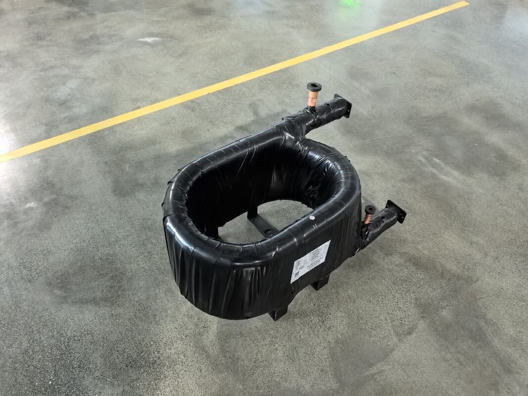 Kupferrohr-Wärmetauscher mit einer Höhe von 120 bis 1000 Millimeter geeignet für Schiffskühlsysteme und Wärmemanagement