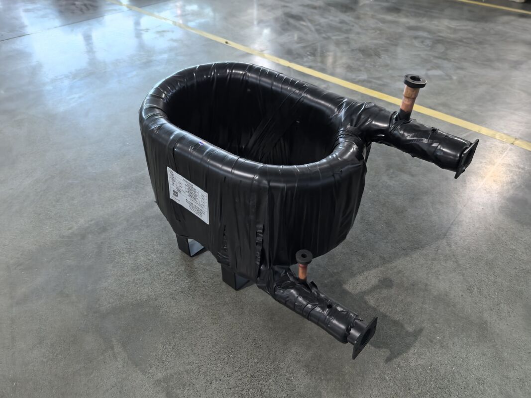 Innenrohr für Wassersystem HVAC Koaxialwärmetauscher aus Supper SPHC Stahl Hülle Material zur Verfügung stellen und thermische Lösungen