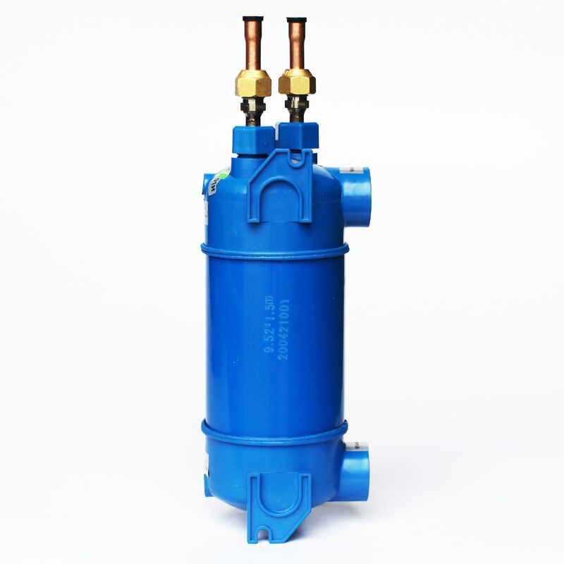 Erwärmung und Kühlung Titan-Wärmetauscher mit Flankenanschluss, der Wärmeübertragung unter rauen Bedingungen ermöglicht