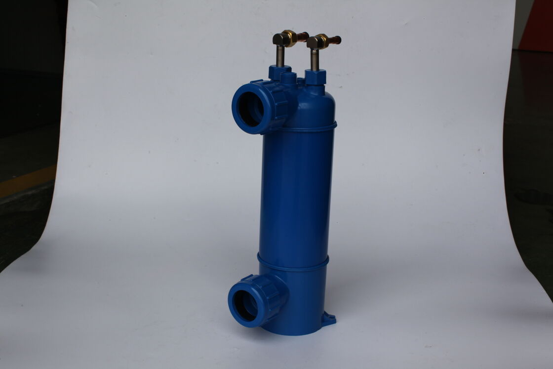 As Customer Titanium Heat Exchanger Featuring Single Double Triple System Constructed Using Pure Titanium and Carbon Steel for Heat Transfer