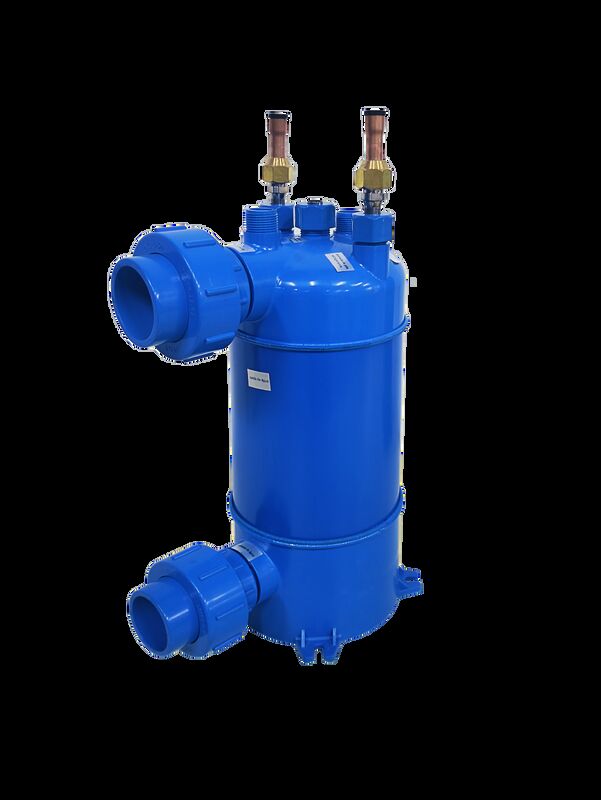 Reiner Titan- und Kohlenstoffstahl-Titan-Wärmetauscher CIP Kompatibel mit Einzel-, Doppel- und Dreifachsystemoptionen