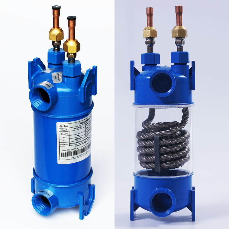 CIP-kompatible Titanwärmetauscher mit ausgezeichneter Korrosionsbeständigkeit und leichtem Design für raue Umgebungen