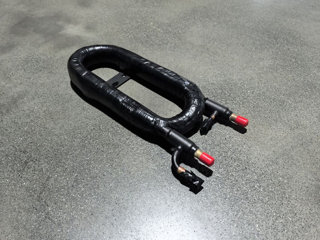 520 mm hoher Koaxialer Wärmetauscher mit 3 m3/h Wasserfluss und unreiner Flüssigkeitsbehandlung für verschiedene Industriezweige