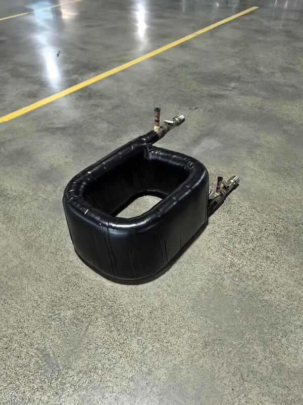 R32 Refrigerant Coaxial Heat Exchanger with 1.0Mpa Water Side Pressure and 0.3 to 2 M² Heat Transfer Area for Marine Applications