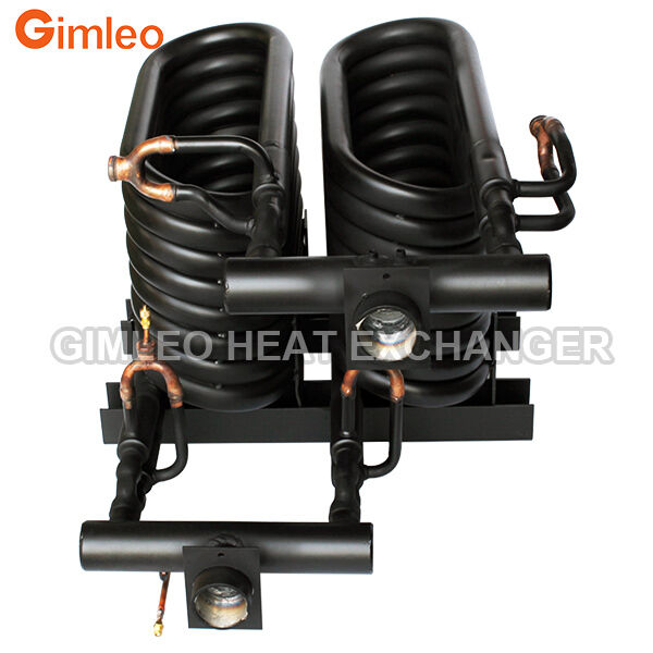 20PS 70KW 240000 BTU Kondensator Verdampfer-Rohr im Rohr Wärmetauscher KOAXIAL Wärmetauscher für HVACR