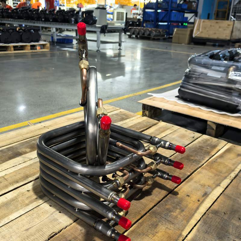 Titanium TA1 Rohr-In-Rohr-Wärmetauscher mit 4 kW Wärmekapazität für industrielle Anwendungen