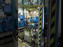 Titan-Wärmetauscher Wasserleck Inspektion
