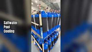 Salzwasser-Wärmetauscher für Pools